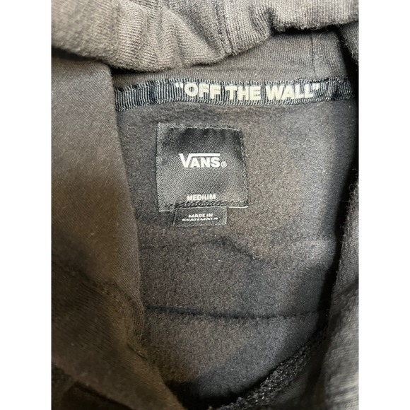 Vans Happy Trails Skeleton Hoodie Mens Medium Black Graphic Sweatshirt Good - Picture 5 of 7